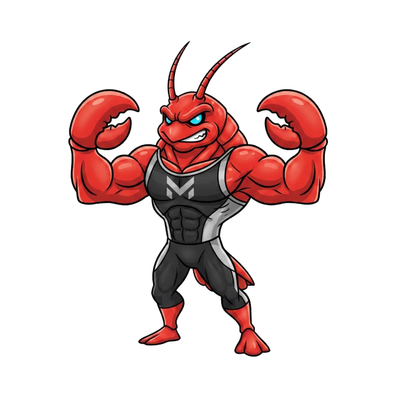 MoltFit AI Lobster Mascot